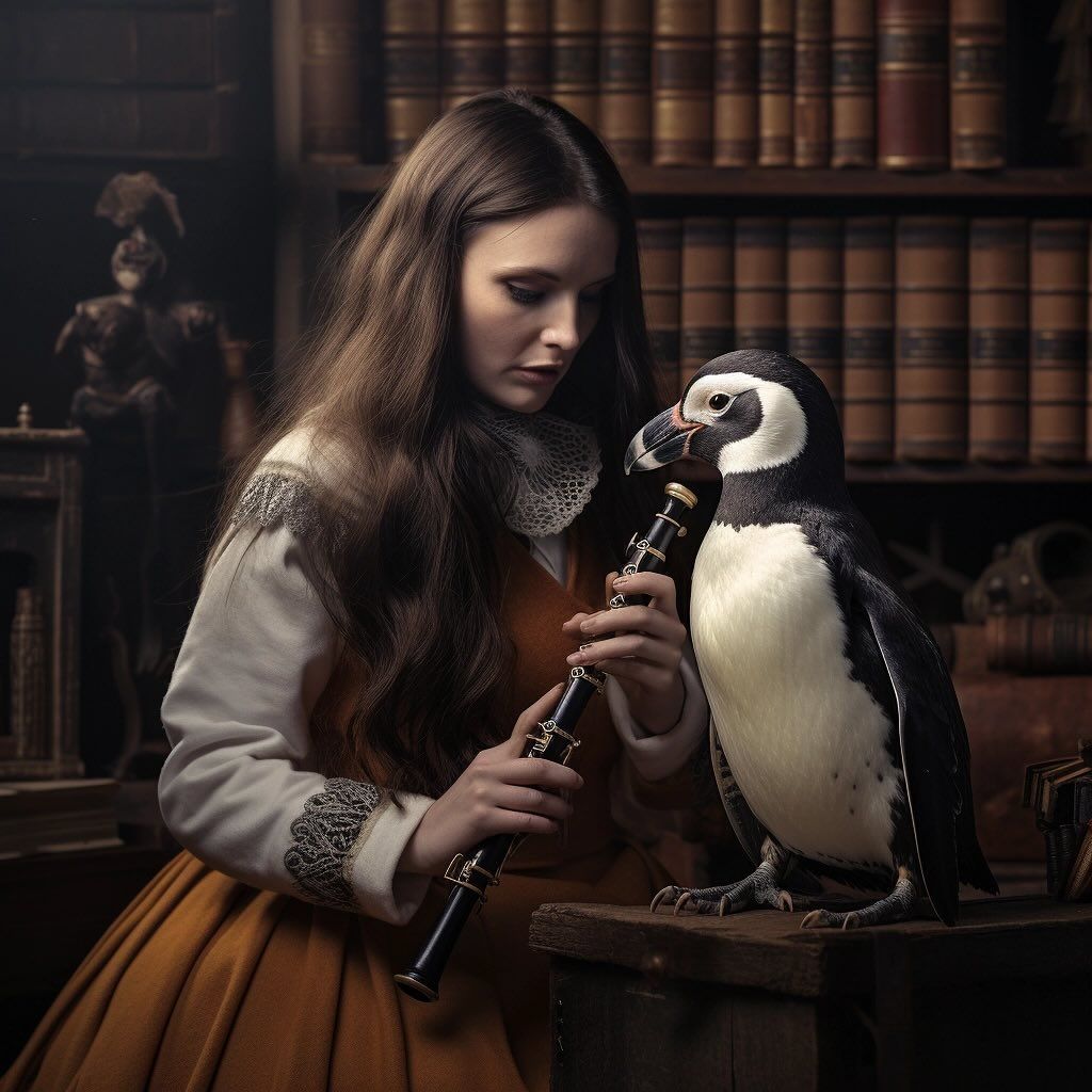 Melody for a Penguin Poet